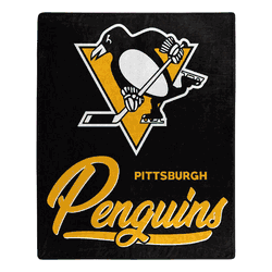 NHL Pittsburgh Penguins Signature Raschel Throw
