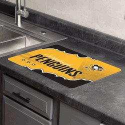 NHL Pittsburgh Penguins Torn Small Mat 15�20 inches