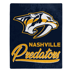 NHL Predators Signature Raschel Throw