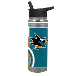 NHL San Jose Sharks 24oz Cool Vibes Jr. Thirst Hydration Water Bottle