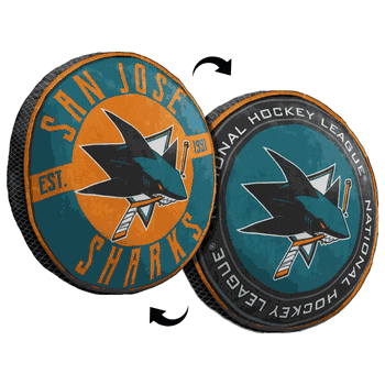 San Jose Sharks Cloud Pillow