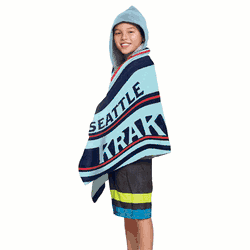 NHL Seattle Kraken Juvy Hooded Towel