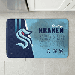 NHL Seattle Kraken Painterly Floor Mat 18�30 inches