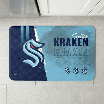 NHL Seattle Kraken Painterly Floor Mat 18�30 inches