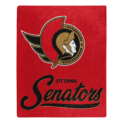 NHL Senators Signature Raschel Throw