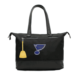 NHL St Louis Blues  Laptop Tote Bag with Colored Zipper Pull Accessory
