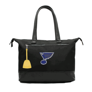 NHL St Louis Blues  Laptop Tote Bag with Colored Zipper Pull Accessory