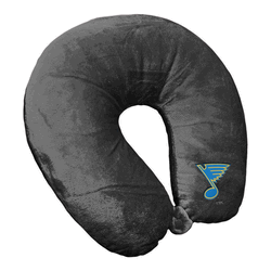 NHL St. Louis Blues Logo Charcoal Neck Pillow