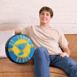 NHL St. Louis Blues Travel Cloud Pillow 15 Inches