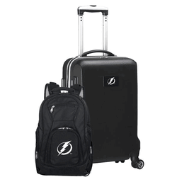 NHL Tampa Bay Lightning Deluxe 2-Piece Backpack & Carry-On Set