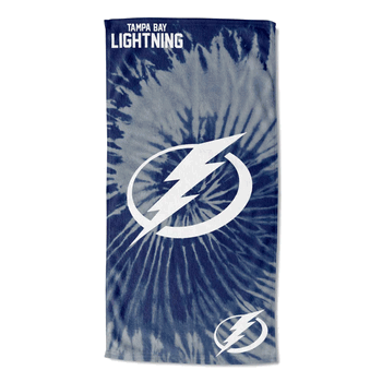 NHL Tampa Bay Lightning Pyschedelic Beach Towel 30x60 Inches