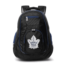 NHL Toronto Maple Leafs 19" Premium Laptop Backpack with Colored Trim