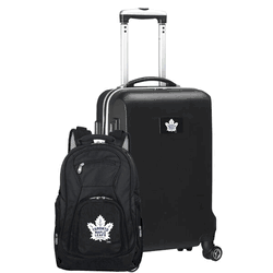 NHL Toronto Maple Leafs Deluxe 2-Piece Backpack & Carry-On Set