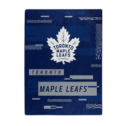 NHL Toronto Maple Leafs Digitize Raschel Throw Blanket 60x80Inches