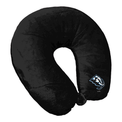 NHL Utah Mammoth Logo Black Neck Pillow