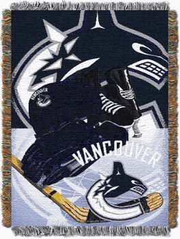 NHL Vancouver Canucks Home Ice Advantage Tapestry Throw