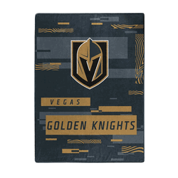 NHL Vegas Golden Knights Digitize Raschel Throw Blanket 60x80Inches