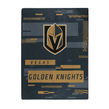 NHL Vegas Golden Knights Digitize Raschel Throw Blanket 60x80Inches