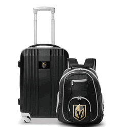 NHL Vegas Golden Knights Premium 2-Piece Backpack & Carry-On Set