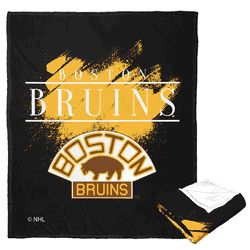 NHL Vintage Hockey Boston Bruins Silk Touch Throw