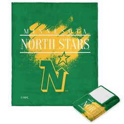 NHL Vintage Hockey North Dallas Stars Silk Touch Throw