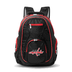 NHL Washington Capitals 19" Premium Laptop Backpack with Colored Trim