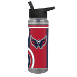 NHL Washington Capitals 24oz Cool Vibes Jr. Thirst Hydration Water Bottle