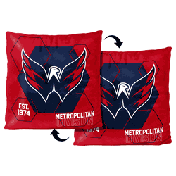NHL Washington Capitals Connector Velvet Reverse Pillow