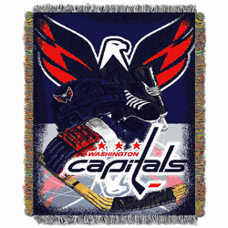 NHL Washington Capitals Home Ice Advantage Tapestry Throw