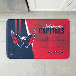 NHL Washington Capitals Painterly Floor Mat 18�30 inches