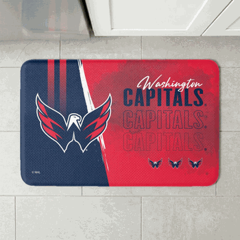 NHL Washington Capitals Painterly Floor Mat 18�30 inches
