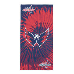 NHL Washington Capitals Pyschedelic Beach Towel 30x60 Inches