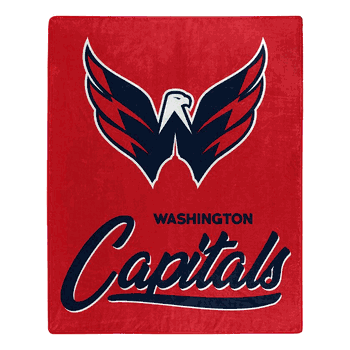 NHL Washington Capitals Signature Raschel Throw
