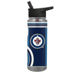 NHL Winnipeg Jets 24oz Cool Vibes Jr. Thirst Hydration Water Bottle