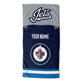 NHL Winnipeg Jets Beach Towel 30x60 Inches