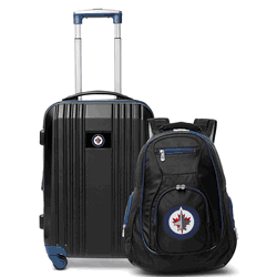 NHL Winnipeg Jets Premium 2-Piece Backpack & Carry-On Set