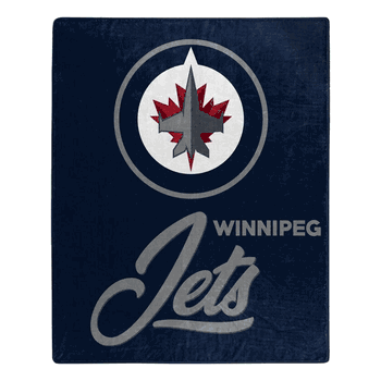 NHL Winnipeg Jets Signature Raschel Throw