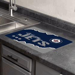 NHL Winnipeg Jets Torn Small Mat 15�20 inches