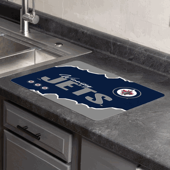 NHL Winnipeg Jets Torn Small Mat 15�20 inches