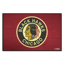 NHLRETRO Chicago Blackhawks Starter Mat Accent Rug - 19in. x 30in.