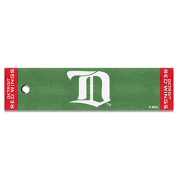 NHLRETRO Detroit Red Wings Putting Green Mat - 1.5ft. x 6ft.