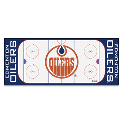 NHLRETRO Edmonton Oilers Rink Runner - 30in. x 72in.