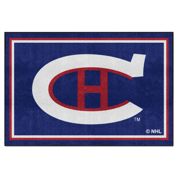 NHLRETRO Montreal Canadiens 5ft. x 8 ft. Plush Area Rug