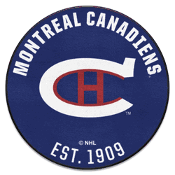 NHLRETRO Montreal Canadiens Roundel Rug - 27in. Diameter