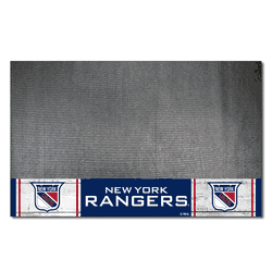 NHLRETRO New York Rangers Vinyl Grill Mat - 26in. x 42in.