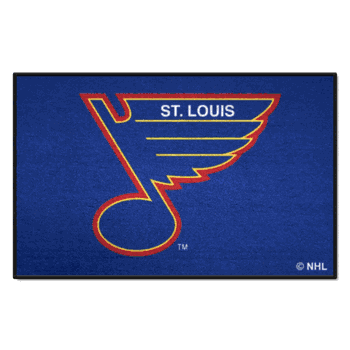 NHLRETRO St. Louis Blues Starter Mat Accent Rug - 19in. x 30in.