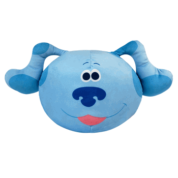 Nickelodeon Blue's Clues Bouncy Blue Round Cloud Pillow 11 Inches