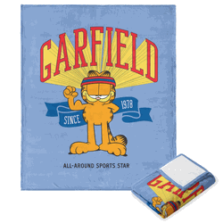 Nickelodeon Garfield All Around Star Silk Touch Throw 50x60 Inches