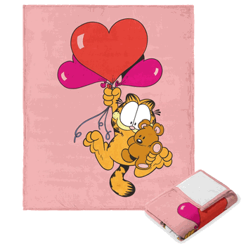 Nickelodeon Garfield Fly Away Silk Touch Throw 50x60 Inches