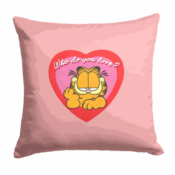Nickelodeon Garfield Garf Love Throw Pillow 18x18 Inches